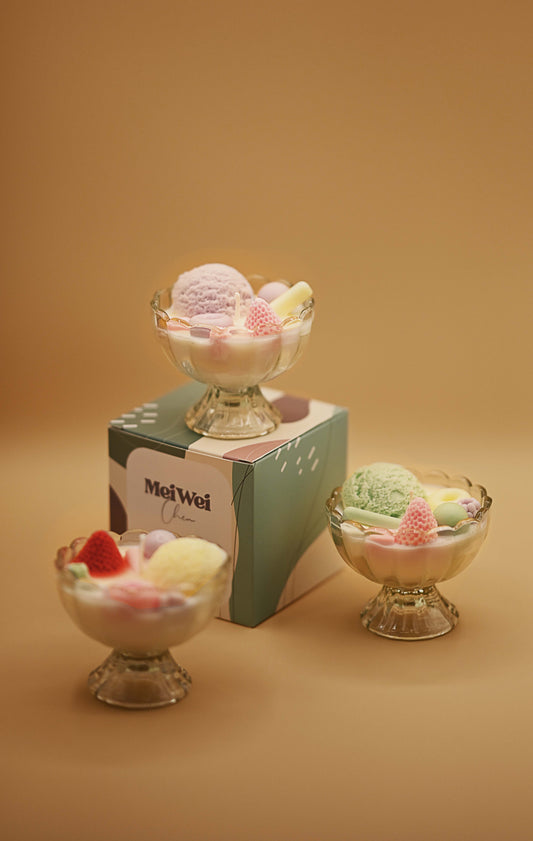 Ice Cream Massage Candle by MeiWei Chen