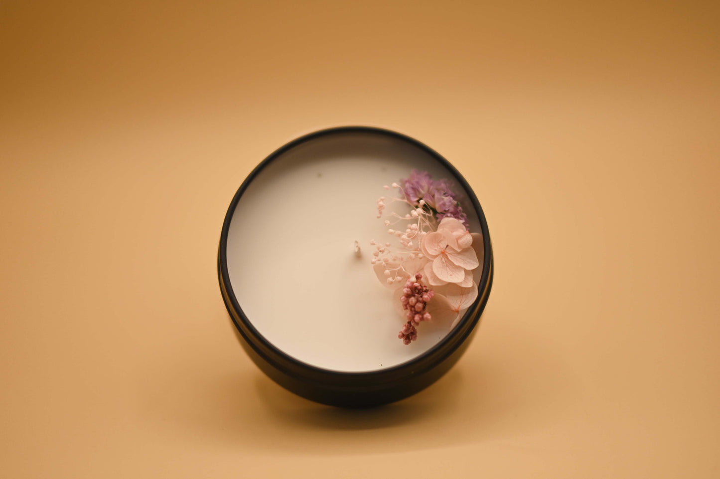 Vanilla Dried Flower Scented Candle by MeiWei Chen