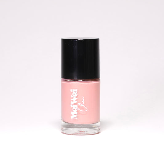 Brilliant Pastel Cerise Nail Polish by MeiWei Chen