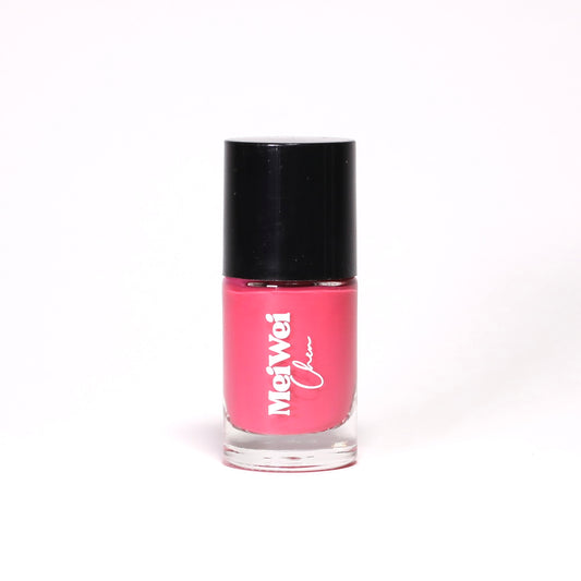 Pink Wow Nail Polish by MeiWei Chen