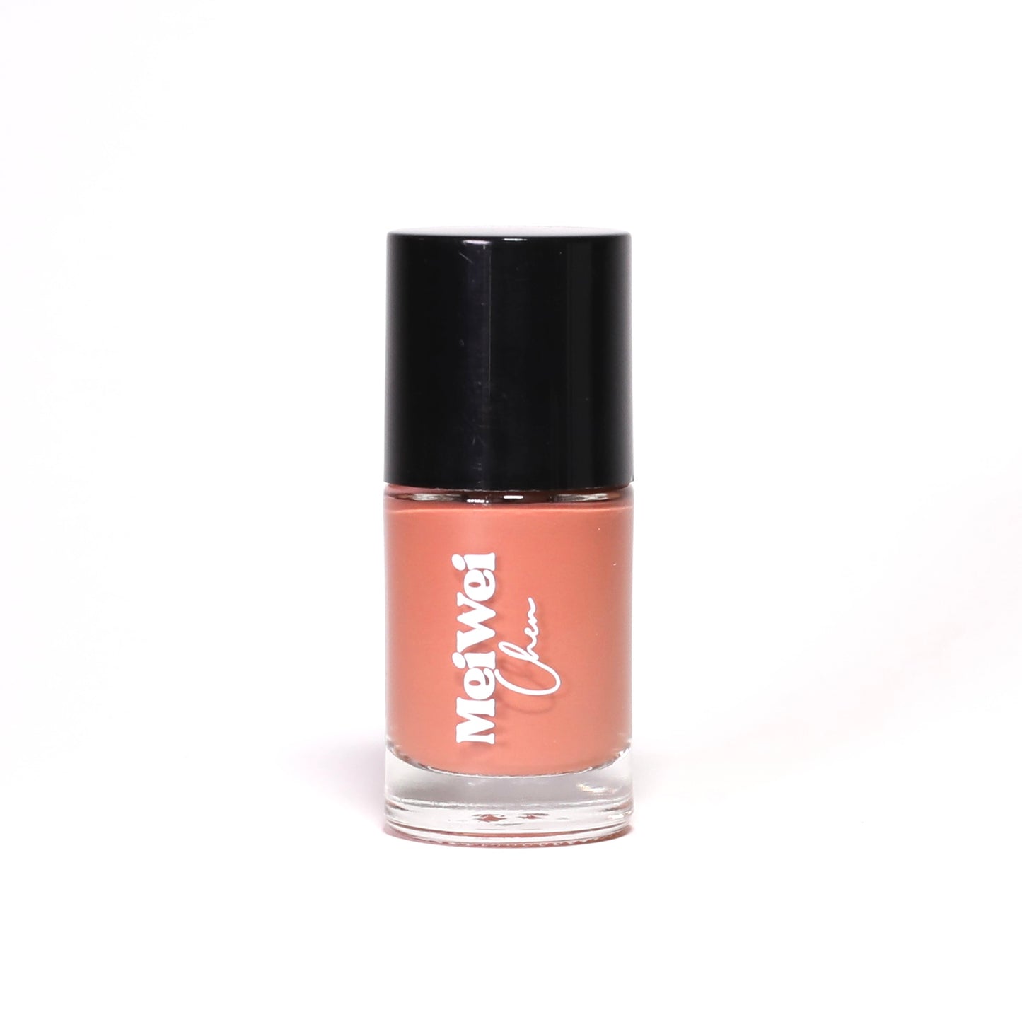 Sunset Pink Nail Polish by MeiWei Chen